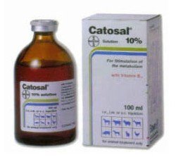 CATOSAL Estimulante metabólico con fósforo y vitamina B12 en solución inyectable